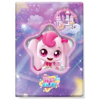 Tiny Pink Card 1 Pocket Poka Binder Shooting Star Catch Hatchuping Photo Card Album Holder Packaging Collectible Book Fosilping white
