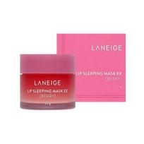 LANEIGE Lip Sleeping Mask EX Berry 20 g – Nourishing Overnight Lip Mask (Berry Flavor) pink