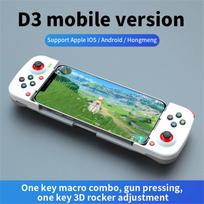 „Strettch Wireless Gamepad“ vairasvirtė, suderinama su „Ios“ / „Android“ telefonais, 3d ištraukiamu „Bluetooth“ suderinamu žaidimų valdikliu. balta