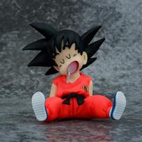 10cm Dragon Ball Z Anime PVC Veiksmo Figūrėlė Sėdinčioje Padėtyje Miegantis Son Goku Modelis Statulėlė Kolekcija Dekoracija Žaislai Gimtadienio Dovana black