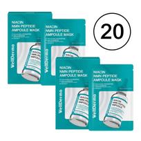 G Plus Niacin NMN Peptide Ampoule Mask / 20ea / Anti-Aging & Brightening / Made in Korea blue