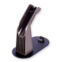 Desktop Storage Bracket Wear-resistant And Stain-resistant Hair Dryer Straightener Organizer Shelves Vertical Style Straightener black