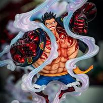 JT Studio 38cm One Piece Gear Fourth Monkey D Luffy Anime Model Peripheral Resin Statue Model Decorative Ornaments Present Toys High About 38cm brown
