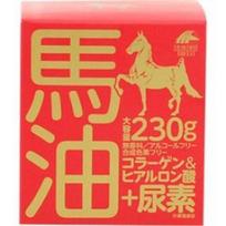 [Unimat Riken] Horse Oil Cream + Urea 230g x 3-pack beige