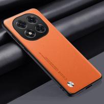 PU Leather Case For Xiaomi Redmi Note 15 Pro Plus Back Cover Silicone Full Camera Protection Phone Case For POCO M8 Pro 5G Coque POCO M8 5G oranžinė