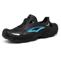 Men'S  Summer Outdoor Wear Non-Slip, Anti-Odor Breathable Sandals Wading Beach Sports All-Inclusive Sandals And Slippers 41 black