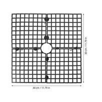 Flower Pot Cover Protector Plant Pot Soil Protector Grid Design Wear Resistant Compact Light Garden Supply Prevent Pets Digging juoda