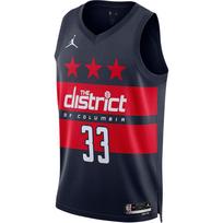 Jordan x NBA Statement EditionSwingman Basketball Jersey Men's University Marine Blue FQ4724-419 L red