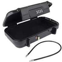 Creative Portable 4-digit Combination Lock Beach Safe Box With Steel Wire Outdoor Camp Sports Cycling Swim Security Storage Box juoda