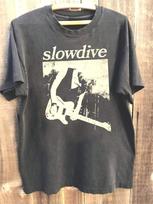 Slowdive Vintage 90s Short Sleeve T-shirt Rock Band Gift for Fan Summer Men Women Retro Y2K Tee Comfortable Casual Streetwear S black
