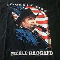 Fightin Side Merle Haggard Shirt White Black All Size S-5XL Unisex XXL brown