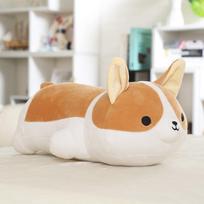 Gimtadienio dovanų vakarėlis corgi lėlė minkštas mielas corgi pliušinis žaislas pagalvė miego lėlė 40cm