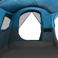 Tunnel Family Tent for 8 Persons Blue Waterproof