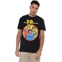 Steven Rhodes 3D Unisex T-Shirt S-5XL, Black 3XL black