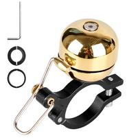 Classic Bike Bell Vintage Handlebar Bike Bell Durable Retro Bike Bell  Road Cycling auksas