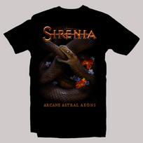 NEW Sirenia Band Album For Fans Heavy Cotton Black S-5XL T Shirt AG918 M black
