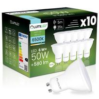 Lumiled 10X GU10 6W LED Bulb Motion Sensor Cold White