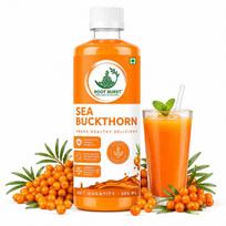 ROOT BURST Himalajinių šaltalankių sultys 500ml | Šalto spaudimo šaltalankių minkštimo koncentratas | Šaltalankių sultys su natūraliu vitaminu C, Omega 3- orange
