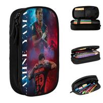Number 19 Lamine Y-Yamal Spain Football Pencil Case Fashion Pen Box Bag Kids Big Capacity School Supplies Gift Pencilcases 21x10.5x5cm