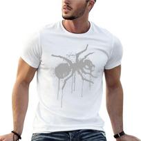 The Prodigy Ant Logo Keith Flint Electro Rock Band Oversized TShirt Personalized UnisexS Clothing Cotton Streetwear Plus Siz S white