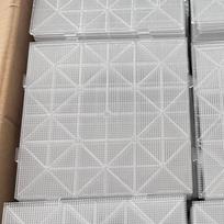 2.6mm Beads Fuse Beads Pegboards 78x78Pins Hama Beads Pegboards  Educational Toys Clear
