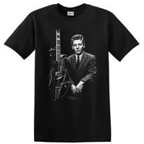 Eddie Cochran T Shirt Rock Legend Guitar Player Vintage Music Singer Fan Tee M