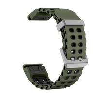 22mm 26mm QuickFit Silicone Sport Band for Garmin Fenix 8 Pro 47mm 51mm E 7 7X 6 6X/Quatix/Tactix/D2 Mach 2 Pro/Epix Watch Strap 22MM Quickfit gray