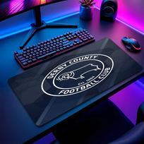Derby County Football Pattern Mouse Pad Non?Slip Rubber Base Gaming Mousepad For Desk Office Home 50cmx100cm(19.6x39.4inch)