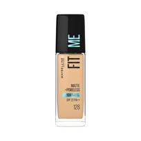 Maybelline Fit Me Foundation Matte Liquid 30ml, 128 Warm Nude, 1 pcs