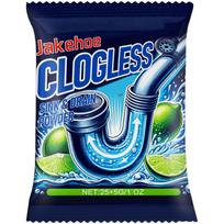 Drain Cleaner Sink Clog Remover Plant-based Ingredients Safe For PVC And Metal blue