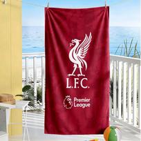 Premier League Liverpool Crest Beach Towel Quick-Dry Soft Microfiber Comfortable Lightweight 70cmx140cm(27x55inch)