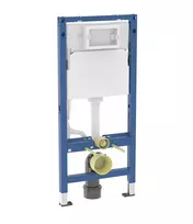 Geberit Duofix - tvirtinimo elementas pakabinamam unitazui, 112 cm, su Delta paslėptu bakeliu 12 cm 458.129.00.2
