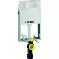 Geberit Kombifix - pagrindinis pakabinamų unitazų montavimo elementas, 108 cm, paslėptas bakelis DELTA 12 cm 110.100.00.1