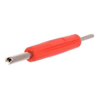 Wrenched Pneumatic Valve Core Extractors Air-Conditions Truck-Repair Tools red
