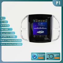 Hizpo 9.7 Išmanusis Ekranas 2din Android Automobilio Radijas Multimedia Vaizdo Grotuvas skirta Benz Vito 2014 - 2020 GPS Carplay Auto Stereo 4G RDS P1 4Core 1G 32G AI