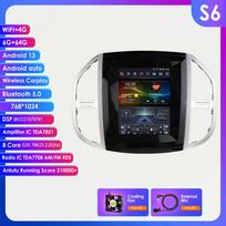 Hizpo 9.7 Išmanusis Ekranas 2din Android Automobilio Radijas Multimedia Vaizdo Grotuvas skirta Benz Vito 2014 - 2020 GPS Carplay Auto Stereo 4G RDS S6 8Core 6G 64G