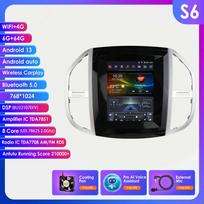 Hizpo 9.7 Išmanusis Ekranas 2din Android Automobilio Radijas Multimedia Vaizdo Grotuvas skirta Benz Vito 2014 - 2020 GPS Carplay Auto Stereo 4G RDS S6 8Core 6G 64G AI