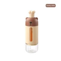 Metering Salt Shaker Push Type Salt Dispenser Salt Tank Sugar Bottle Shaker Canister Quantitative Salt Shaker Moisture-Proof