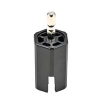 Hexagonal Guitar String Winder Head Tool Peg Puller Assemble With Electric Tools 1 black