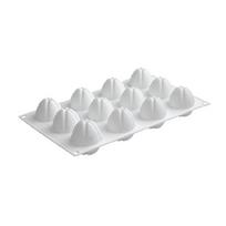 Flexible Baking Molds With 6 Tulips Designs Suitable For Chocolate Making Candle Crafting And Dessert Preparation white