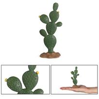 Plastic Artificial Cactus Models DIY Micro Landscape Miniature Fruit Tree Scene Model Sand Table Decoration Simulation Farm gray