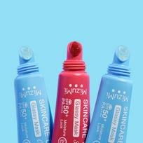 MizuMi - Odos priežiūra UV Lūpų Stiklinė Kaukė SPF 50+ PA++++ Clear blue