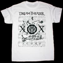 DREAM THEATER SCORE NEW T-Shirt Unisex Cotton Tee All Size S -5XL BO227 Unisex T-Shirt S white