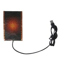 USB drabužių šildytuvas Elektrinis šildymo kilimėlis 2 viename Žiemos šildymo kilimėlis Elektrinis šildymo lakštas Šildantis šildytuvas Kilimėlis liemenės striukės black