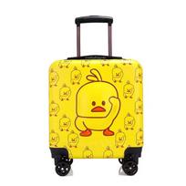 YJHOME Kids 18-inch Animal Carry-on Luggage yellow