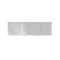 Apsauginis nešiojamojo kompiuterio lipdukas, atsparus dulkėms, jutiklinės juostos oda, skirta Apple MacBook Air Pro/13 14 15 16 colių / 2023 m. Silver-Pro13.3 A2338 gray