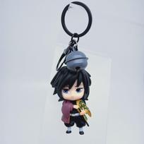 Demon Slayer PVC Keychain Anime Figure Charm Cosplay Accessory Gift for Fans ruda
