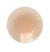 Silicone Invisible Nipple Covers Backless Bra Pads Anti-Bump Pasties Round beige