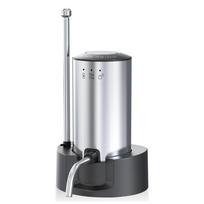 Premium-Upgraded Wine Aerator Electric Wine Decanter Rechargeable Automatic Wine Dispenser Storage Base Wine Aerator Silver-Set sidabras