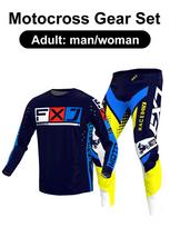 motocross gear set Enduro cross Jersey Pant Kits Racer Gear Set Off-road Mens Kits Women's mountain Downhill Motorcycle MX XXL-38